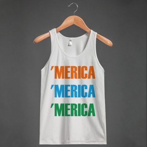 Merica Patriotic Top