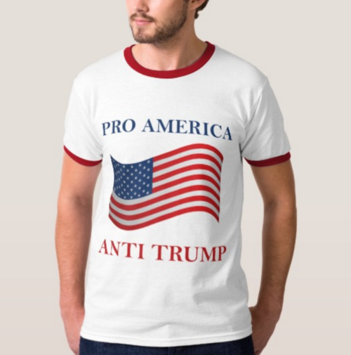 Anti Trump Flag Tee