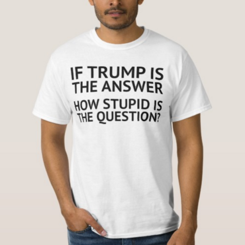 Trump. How stupid is the Question?