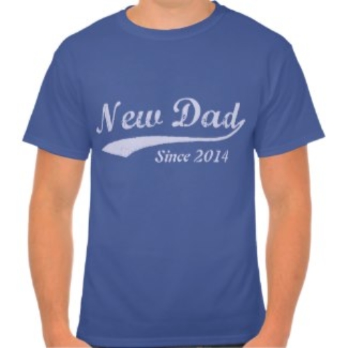 Custom New Dad T Shirt