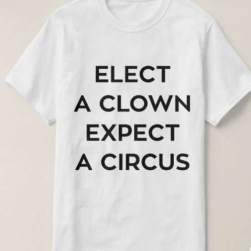Elect A Clown Expect A Circus Tee