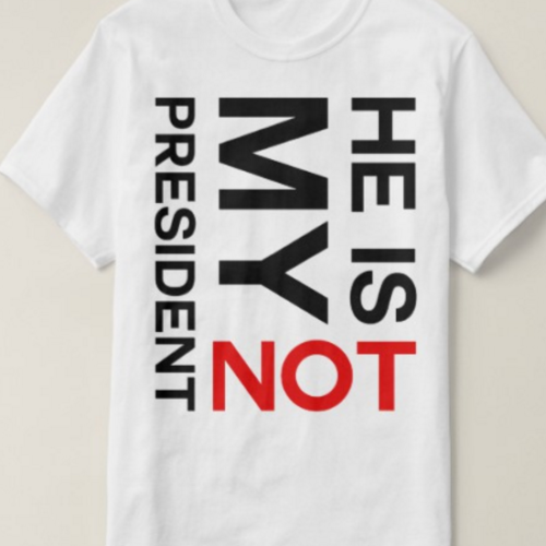 Not My President Anti Trump Tee